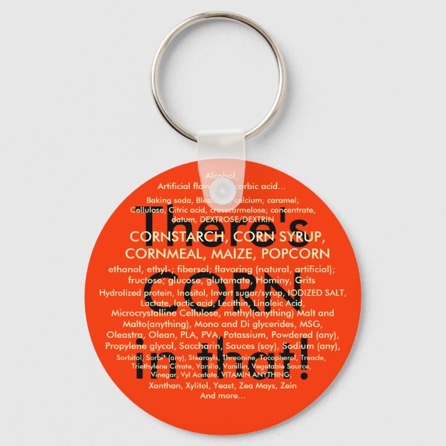 Llavero ¡Ahí está el CORN! (Anverso)