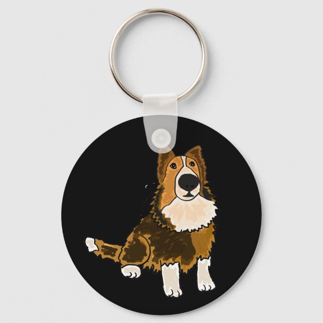 Llavero AHL- Shetland Sheepdog Keychain (Anverso)