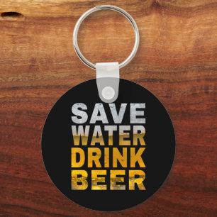 Llavero Ahorra Agua Bebe Cerveza Dicho Para Despedida de S