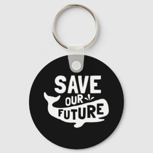 Llavero Ahorre a nuestro amante futuro del animal de las