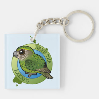 Llavero Ahorre el Kakapo