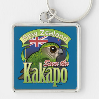 Llavero Ahorre el Kakapo de Nueva Zelanda
