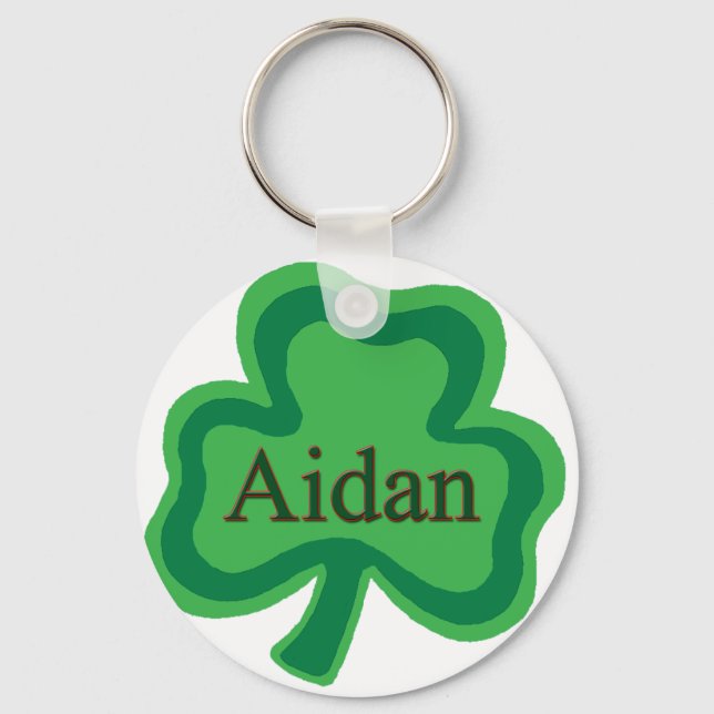 Llavero Aidan Irish Name (Anverso)