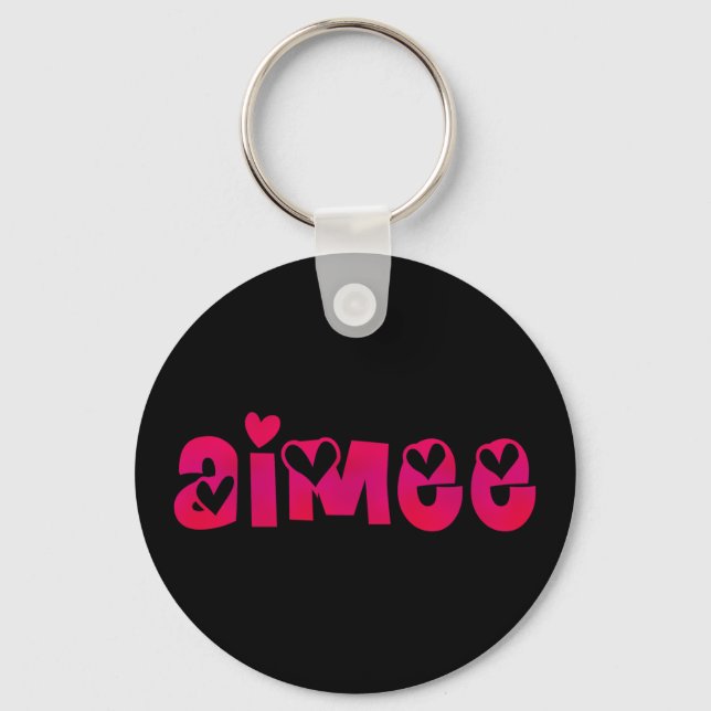 Llavero Aimee in Hearts (Anverso)