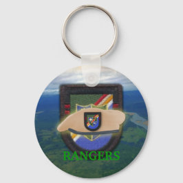 Llavero airborne rangers iraq vets 75th son war Keychain