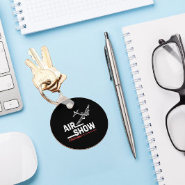 Llavero AIRE SHOW B-17 Avión Vintage WII,Año Personalizado