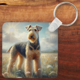 Llavero Airedale Terrier