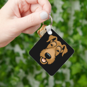 Llavero Airedale Terrier Cute Cuppy Dog Face