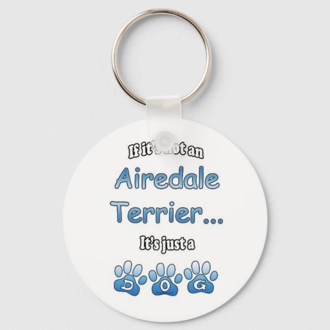 Llavero Airedale Terrier Keychain (Anverso)