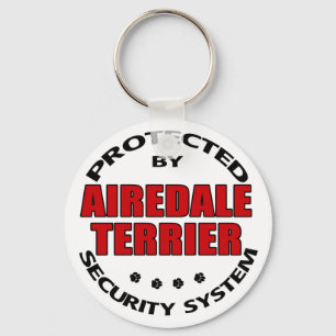 Llavero Airedale Terrier Security