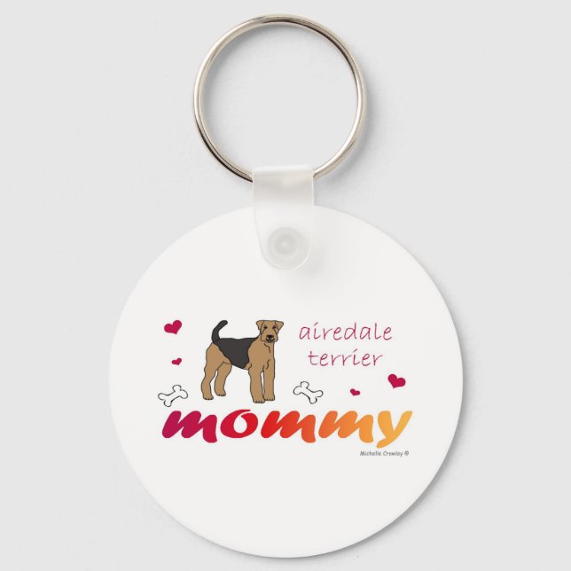 Llavero AiredaleTerrier (Anverso)