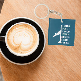 Llavero Airplane Retired Nato Phonetic Alphabet Aviation