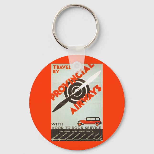 Llavero Airways provincial (Anverso)