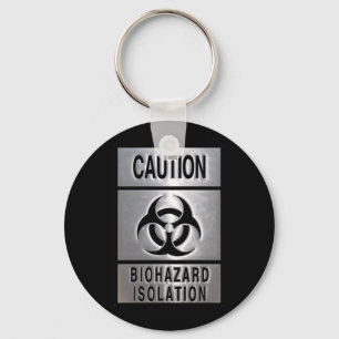 Llavero Aislamiento del Biohazard