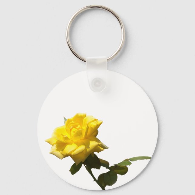 Llavero Aislar rosa amarillo (Anverso)