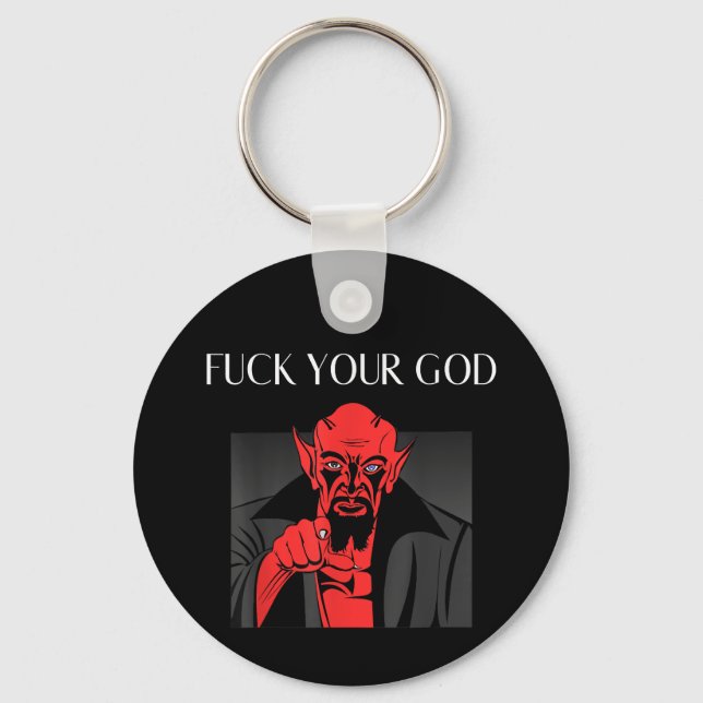 Llavero Aist Goat Satan Baphomet GIft (Anverso)