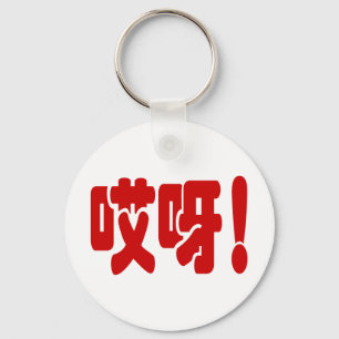 Llavero Aiya! 哎呀! OMG! Chinese Hanzi Language