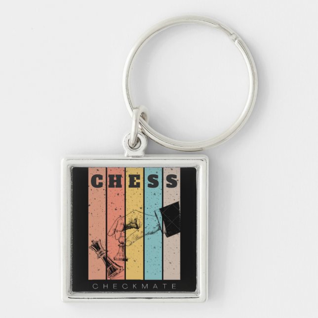 Llavero Ajedrez - Jaque mate (Frente)