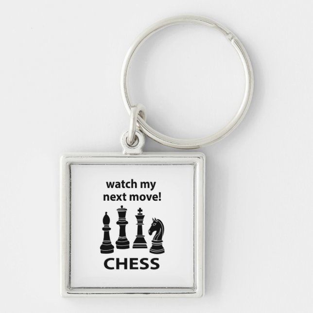 Llavero Ajedrez Ver Mi Próximo Ajedrez (Frente)