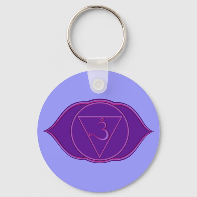 Llavero Ajna Chakra Keychain (Anverso)