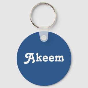 Llavero Akeem de la cadena de claves