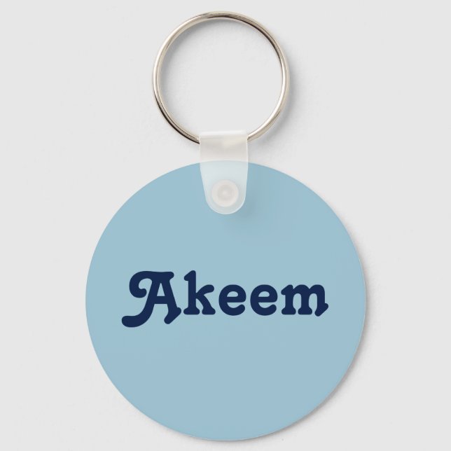 Llavero Akeem de la cadena de claves (Anverso)