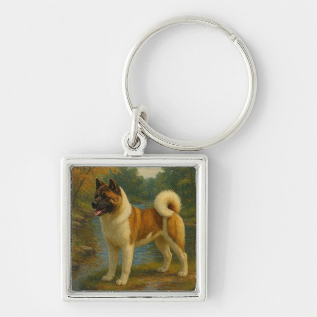 Llavero Akita (Frente)