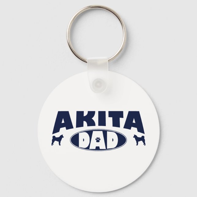 Llavero Akita Dad (Anverso)