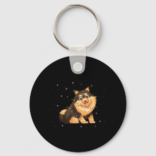Llavero Akita Inu Dog Xmas enciende Santa Navidades
