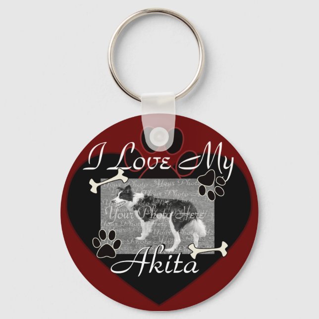 Llavero Akita Keychain (Anverso)