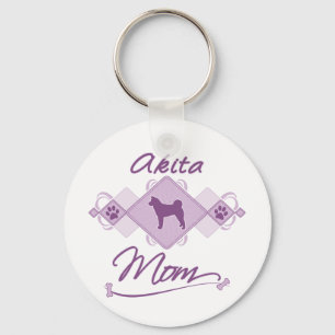 Llavero Akita Mom