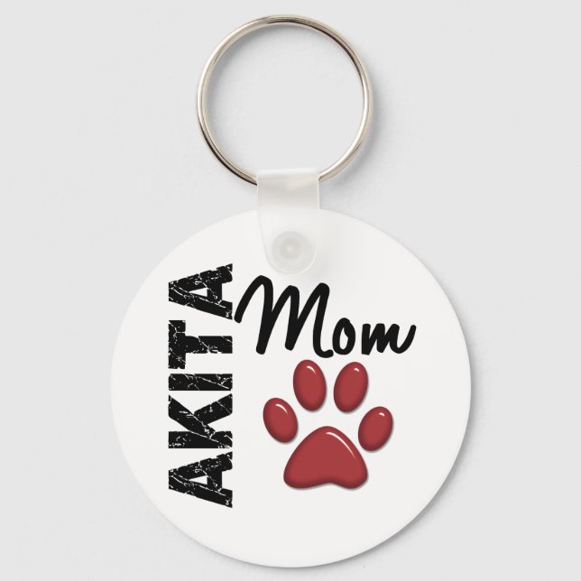 Llavero Akita Mom 2 (Anverso)