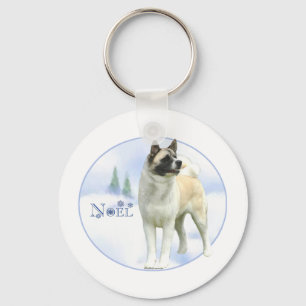 Llavero Akita Noel - Keychain