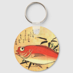 Llavero Akodai - Colorida imagen japonesa de pescado de Hi