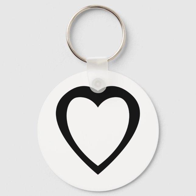 Llavero Akoma | Símbolo de blanco de paciencia y toleranci (Anverso)