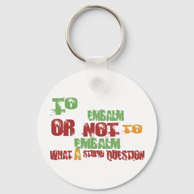 Llavero Al embalsamamiento (Anverso)