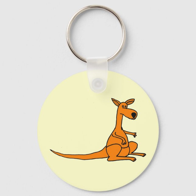 Llavero AL-Funny Kangaroo Keychain (Anverso)