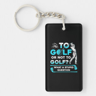 Llavero Al Golf O No Al Golf