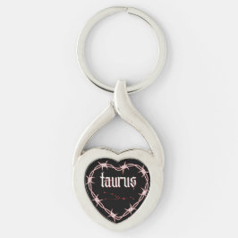 Llavero Alambre de púas estético gótico