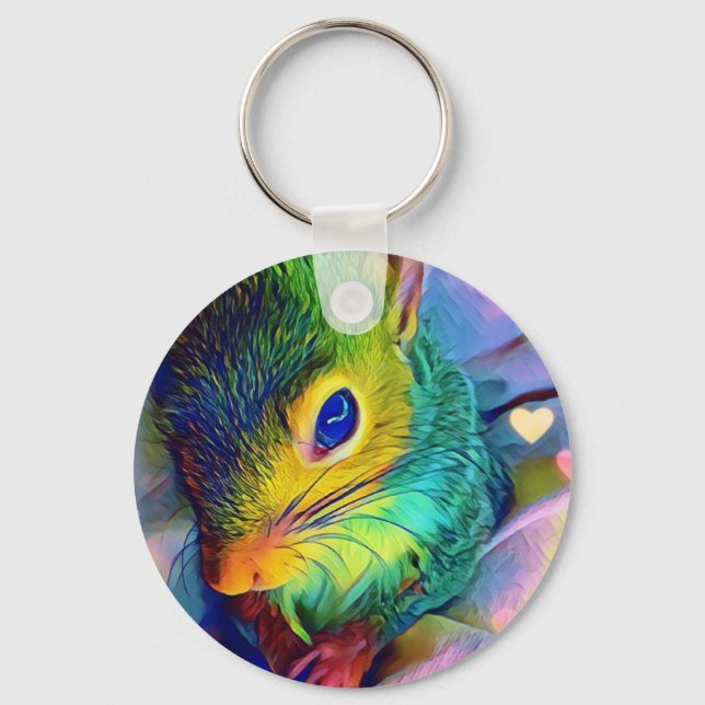 Llavero Alambre de tumbleweed rodeado de la cadena de los  (Anverso)