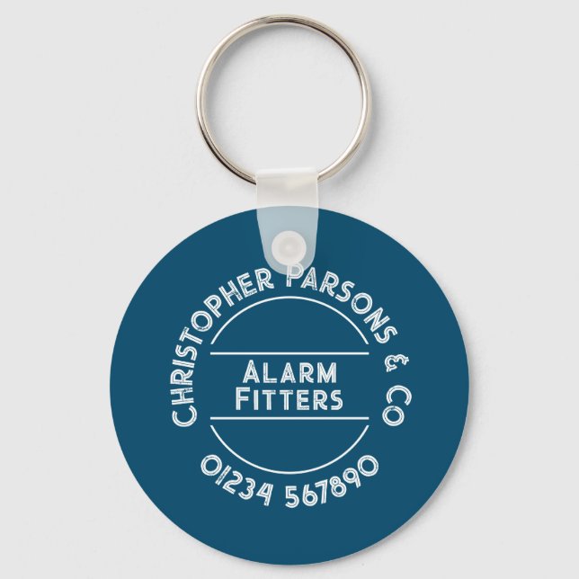 Llavero Alarm Fitters Keychain (Anverso)