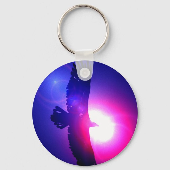 Llavero Alas de águila - Águila en vuelo (Anverso)