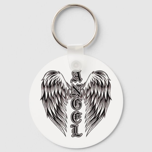 Llavero Alas de Ángel (Anverso)