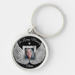Llavero Alas de Ángel de Recuerdo Personalizadas Agregar F