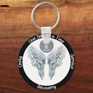 Llavero Alas de Ángel - Recuperación Personalizada de 12 P