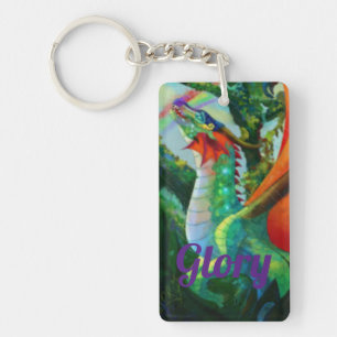 Llavero Alas de la Gloria del Fuego, Keychain acrílico