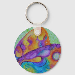 Llavero alas de mariposa