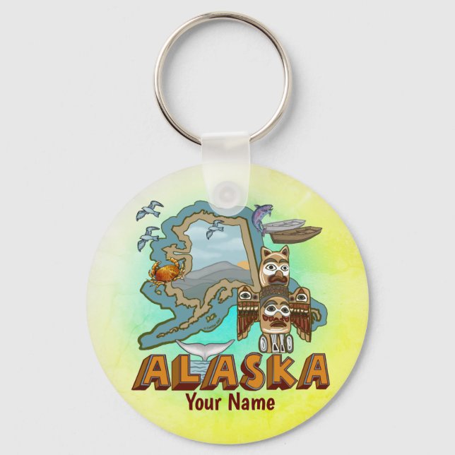 Llavero Alaska (Anverso)
