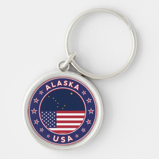 Llavero Alaska, Estados Unidos (Frente)