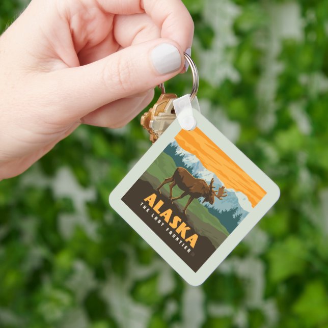 Llavero Alaska | Frontier Moose (Mano)